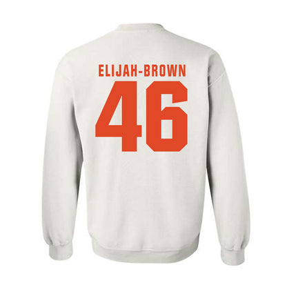 Syracuse - NCAA Men's Lacrosse : Gregory Elijah-Brown - Classic Shersey Crewneck Sweatshirt-1