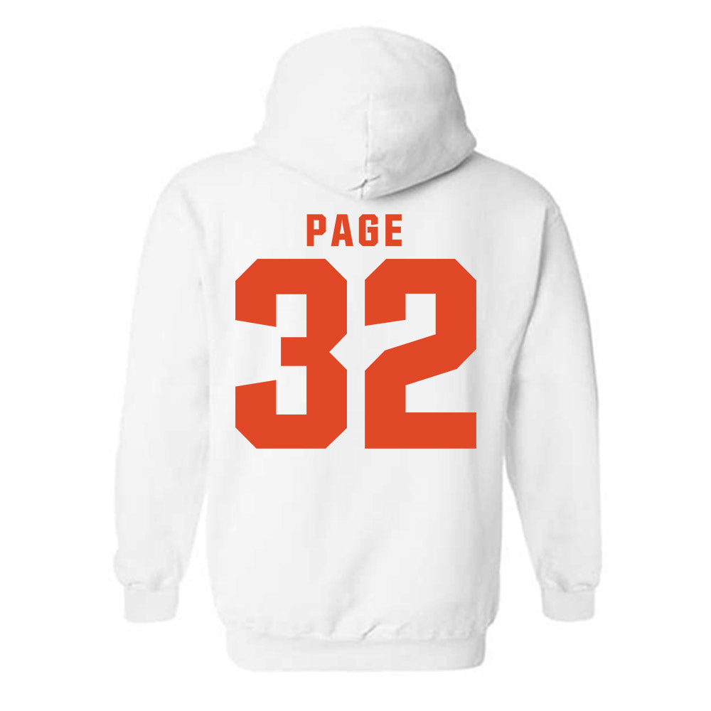 Syracuse - NCAA Women's Field Hockey : Chloe Page - Classic Shersey Hooded Sweatshirt-1