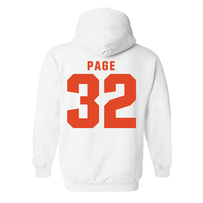 Syracuse - NCAA Women's Field Hockey : Chloe Page - Classic Shersey Hooded Sweatshirt-1