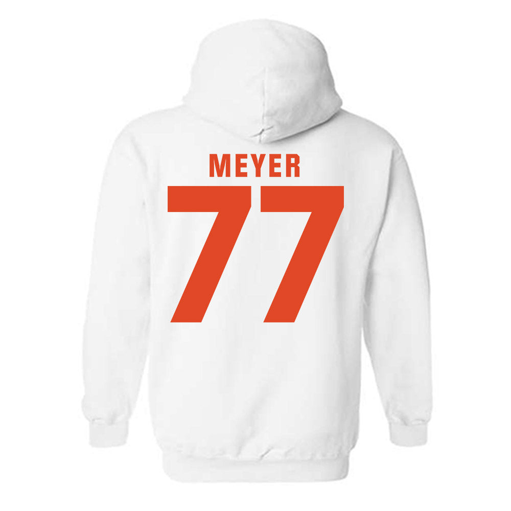 Syracuse - NCAA Men's Lacrosse : Jameson Meyer - Classic Shersey Hooded Sweatshirt-1