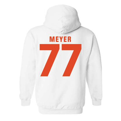 Syracuse - NCAA Men's Lacrosse : Jameson Meyer - Classic Shersey Hooded Sweatshirt-1