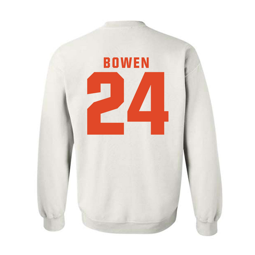 Syracuse - NCAA Men's Lacrosse : Dante Bowen - Classic Shersey Crewneck Sweatshirt-1
