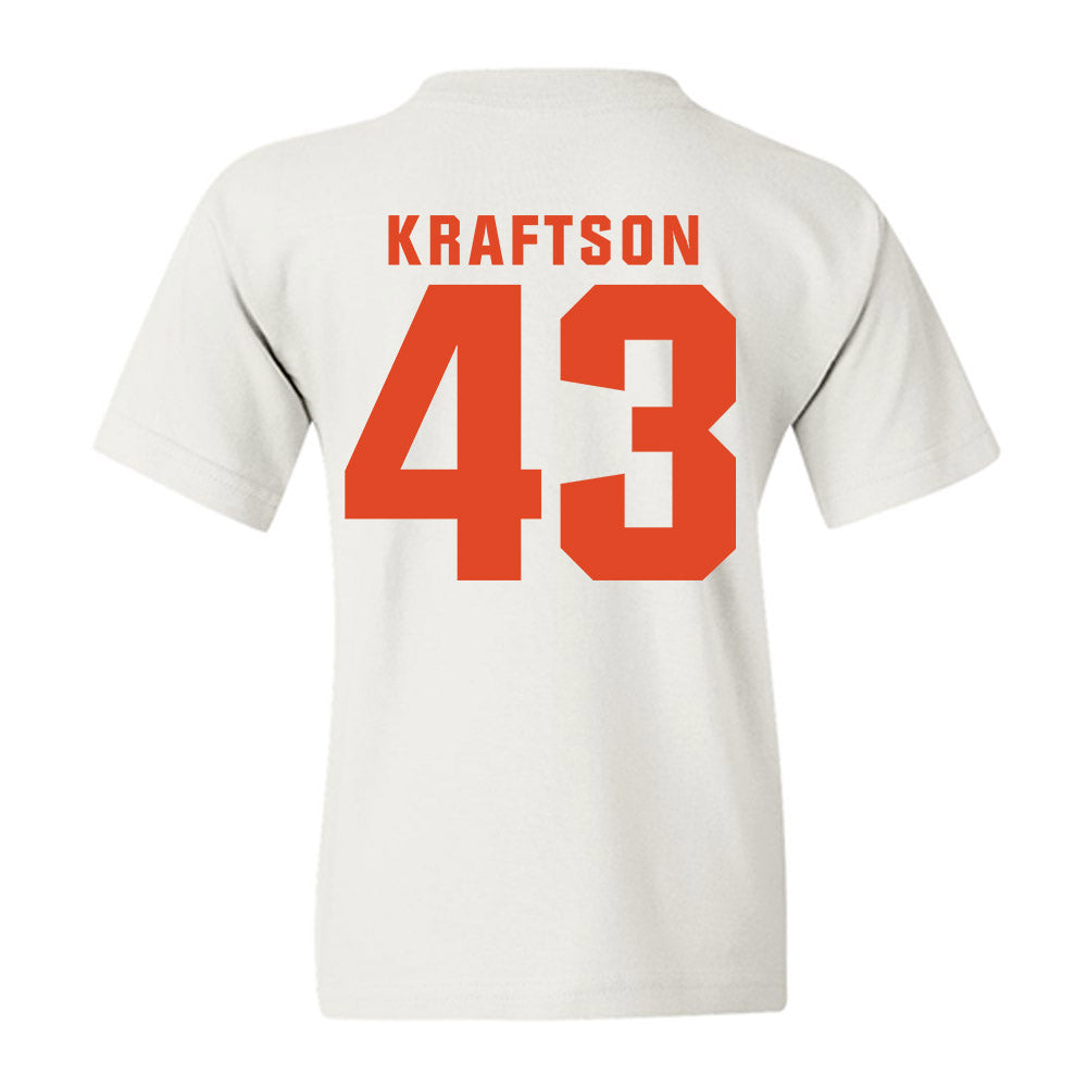 Syracuse - NCAA Men's Lacrosse : Charlie Kraftson - Classic Shersey Youth T-Shirt-1