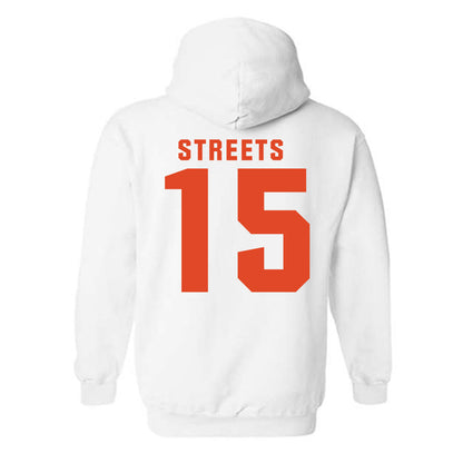 Syracuse - NCAA Women's Soccer : Emery Streets - Classic Shersey Hooded Sweatshirt-1