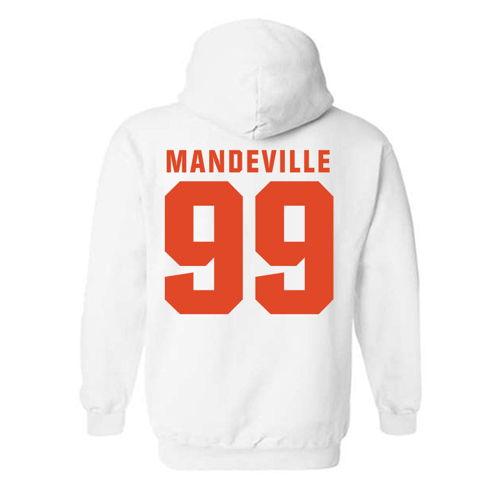 Syracuse - NCAA Women's Lacrosse : Kalena Mandeville - Classic Shersey Hooded Sweatshirt-1