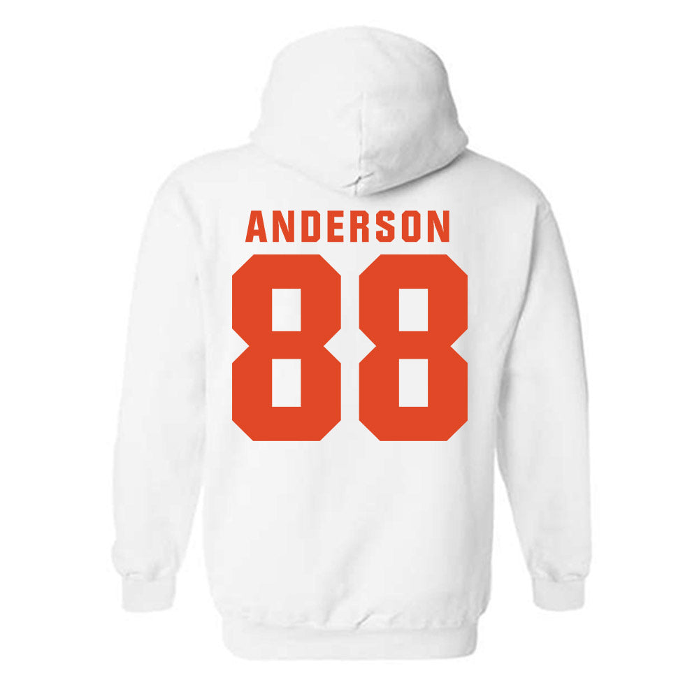 Syracuse - NCAA Men's Lacrosse : Payton Anderson - Classic Shersey Hooded Sweatshirt-1