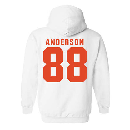 Syracuse - NCAA Men's Lacrosse : Payton Anderson - Classic Shersey Hooded Sweatshirt-1