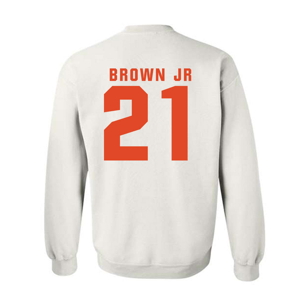 Syracuse - NCAA Football : Francis Brown Jr - Classic Shersey Crewneck Sweatshirt-1