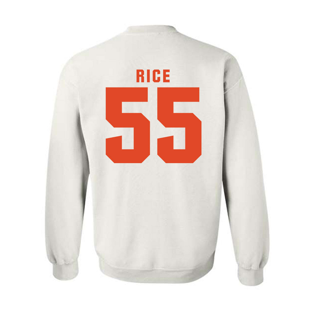 Syracuse - NCAA Football : Zach Rice - Classic Shersey Crewneck Sweatshirt-1