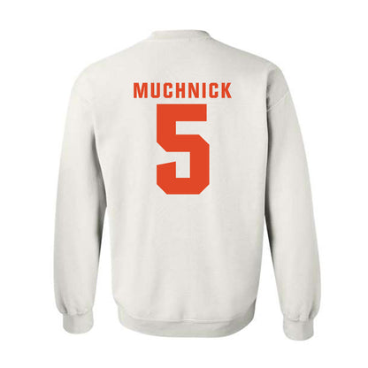 Syracuse - NCAA Women's Lacrosse : Emma Muchnick - Classic Shersey Crewneck Sweatshirt-1