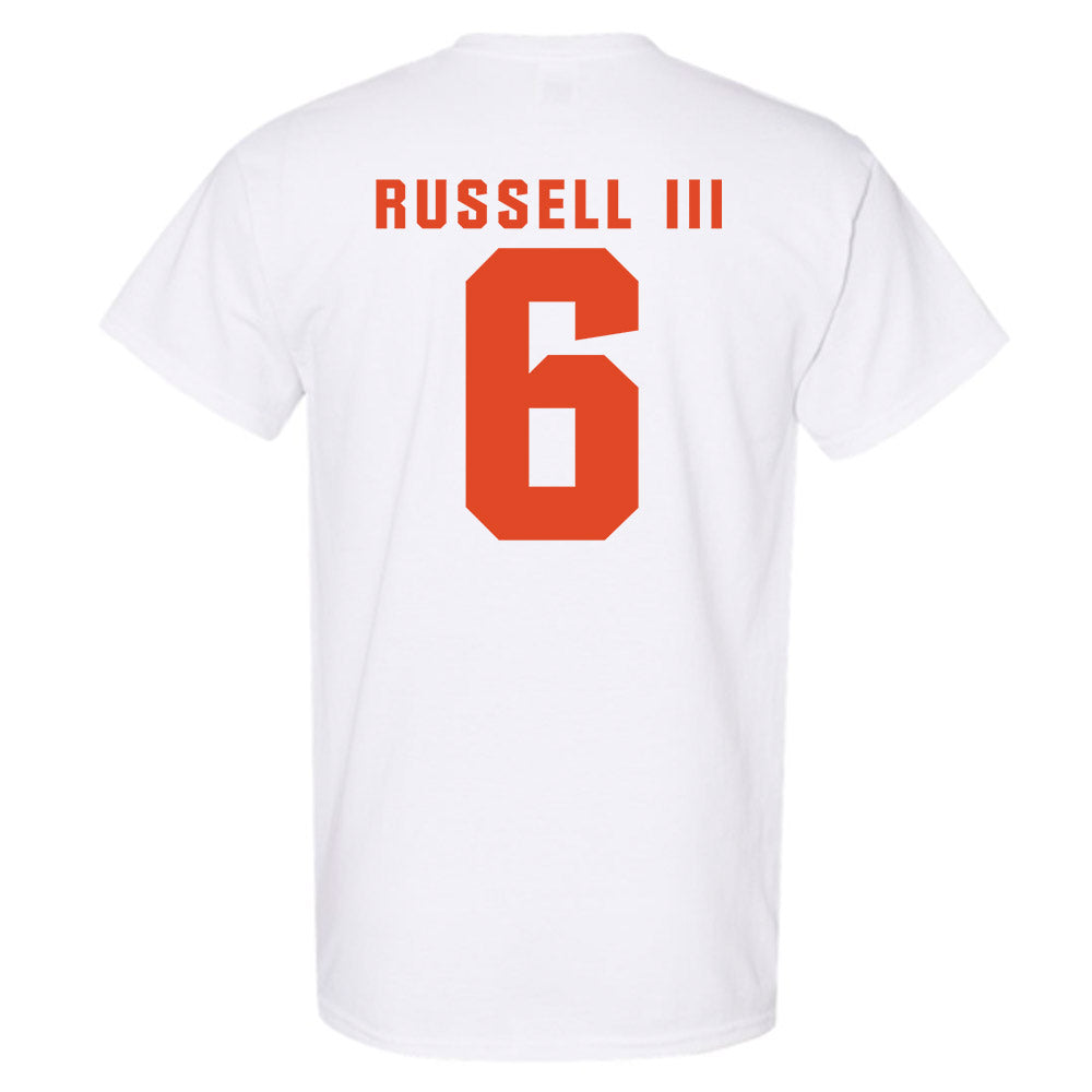 Syracuse - NCAA Men's Basketball : Calvin Russell III - Classic Shersey T-Shirt-1