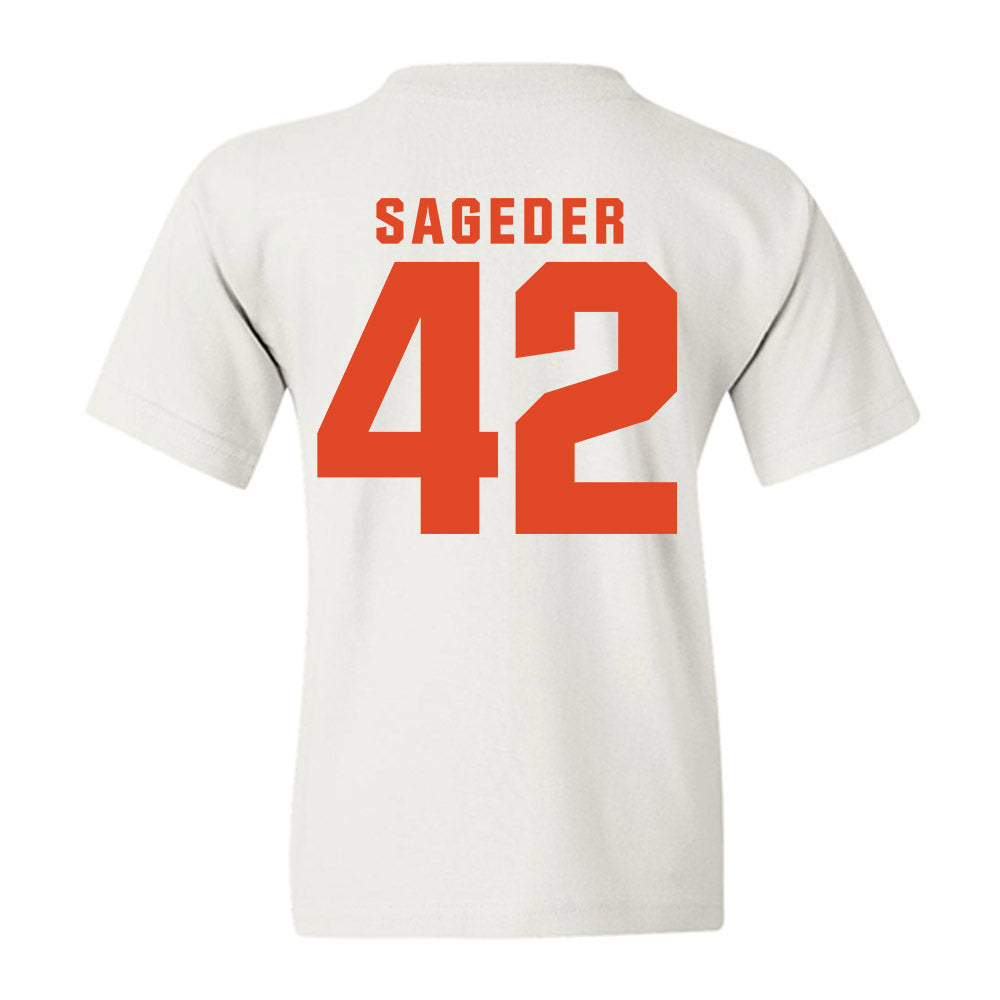 Syracuse - NCAA Men's Lacrosse : Dylan Sageder - Classic Shersey Youth T-Shirt-1