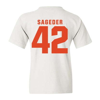 Syracuse - NCAA Men's Lacrosse : Dylan Sageder - Classic Shersey Youth T-Shirt-1
