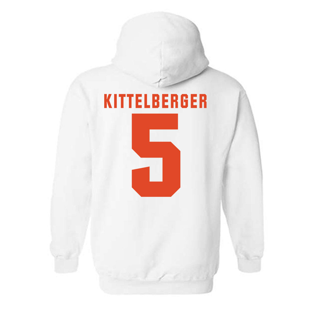 Syracuse - NCAA Men's Lacrosse : Jayden Kittelberger - Classic Shersey Hooded Sweatshirt-1