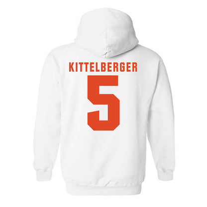 Syracuse - NCAA Men's Lacrosse : Jayden Kittelberger - Classic Shersey Hooded Sweatshirt-1