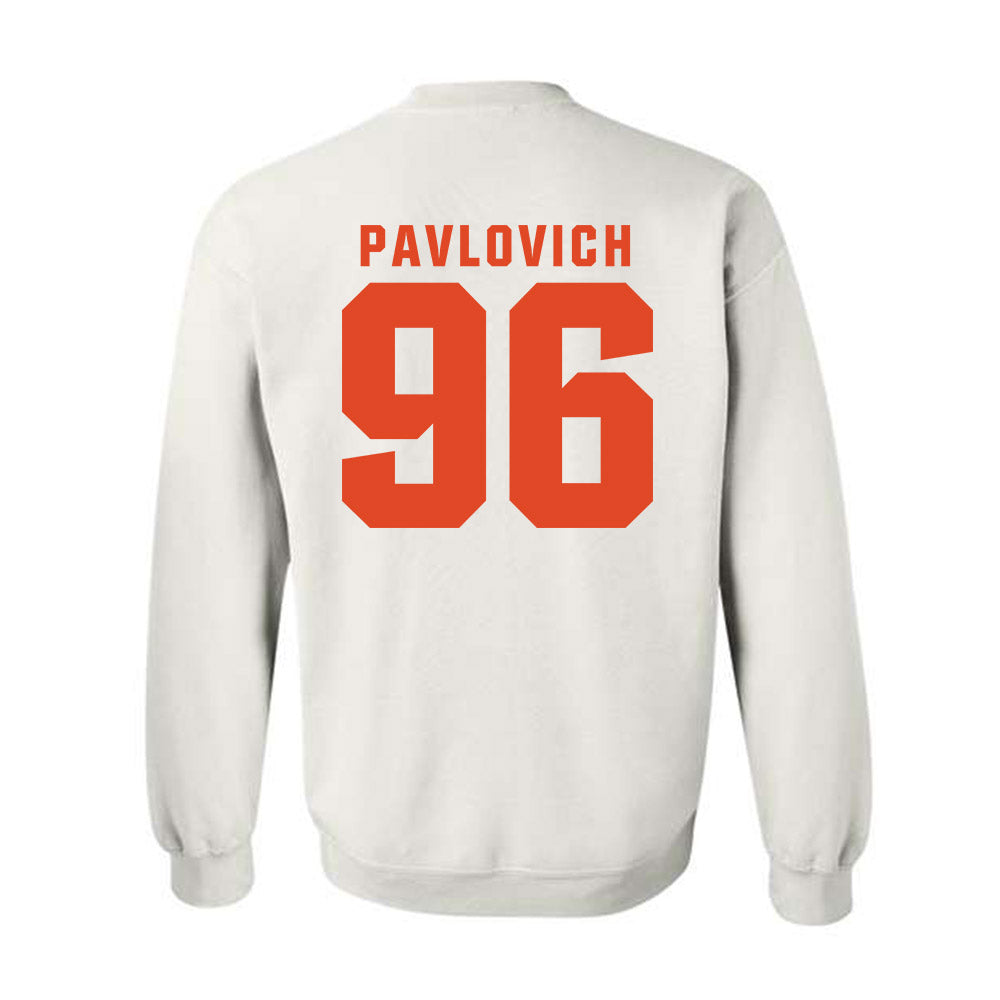 Syracuse - NCAA Football : Mateja Pavlovich - Classic Shersey Crewneck Sweatshirt-1