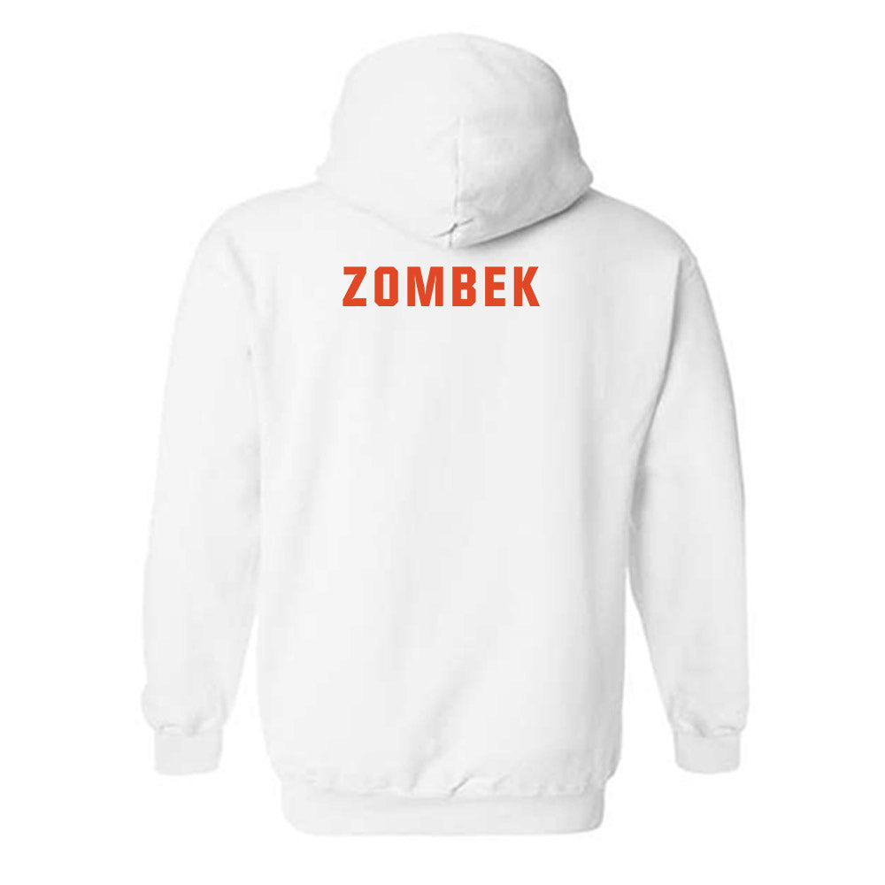 Syracuse - NCAA Women's Track & Field : Lucy Zombek - Classic Shersey Hooded Sweatshirt-1