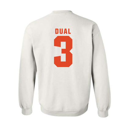 Syracuse - NCAA Men's Basketball : Garwey Dual - Classic Shersey Crewneck Sweatshirt-1