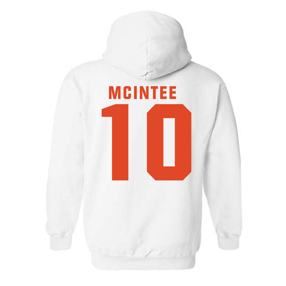 Syracuse - NCAA Men's Lacrosse : Matthew McIntee - Classic Shersey Hooded Sweatshirt-1