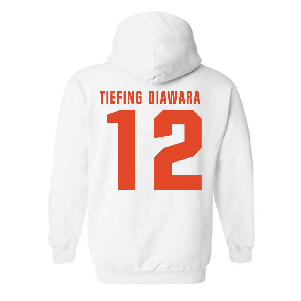 Syracuse - NCAA Men's Basketball : Mahamadoun Tiefing Diawara - Classic Shersey Hooded Sweatshirt-1