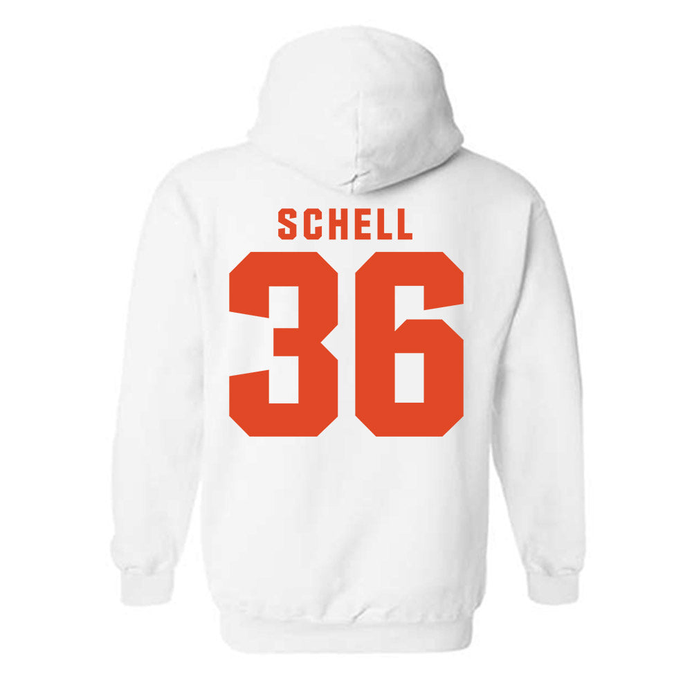 Syracuse - NCAA Men's Lacrosse : Jack Schell - Classic Shersey Hooded Sweatshirt-1