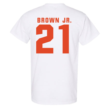 Syracuse - NCAA Football : Fran Brown Jr. - Classic Shersey T-Shirt-1