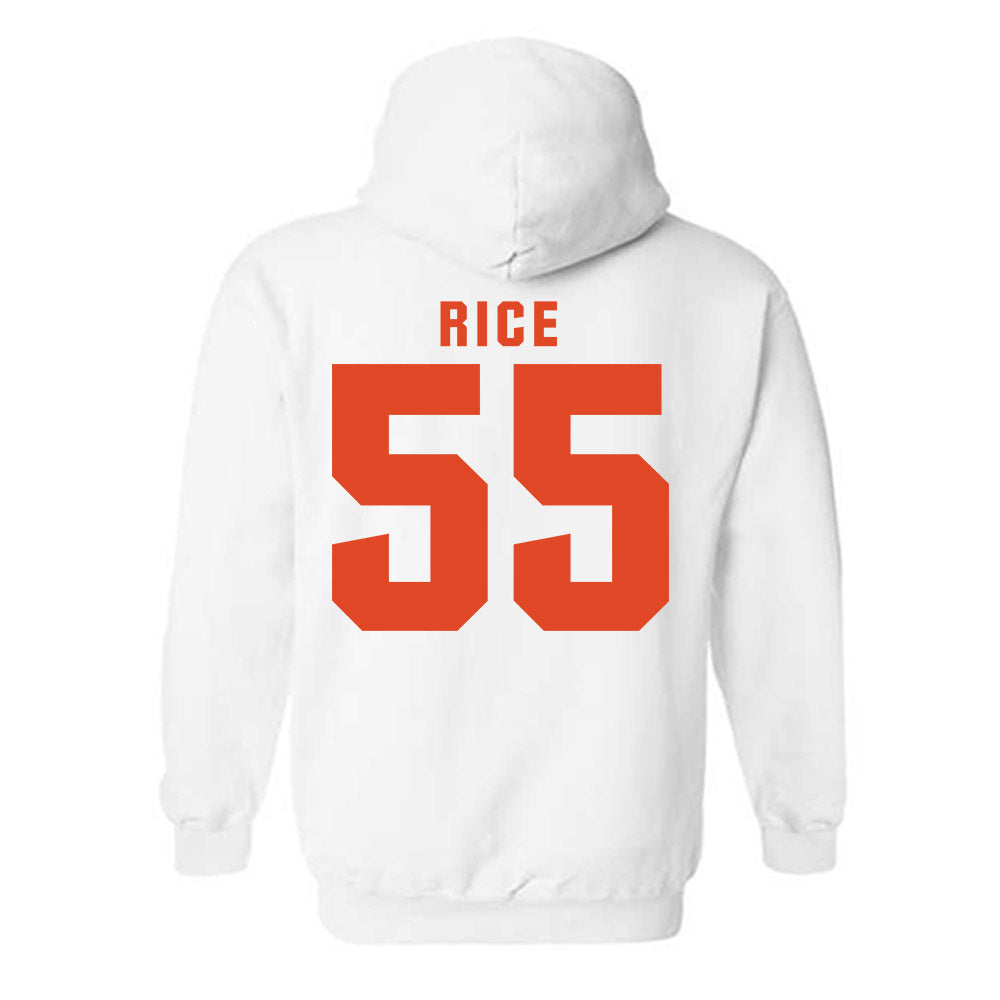 Syracuse - NCAA Football : Zach Rice - Classic Shersey Hooded Sweatshirt-1