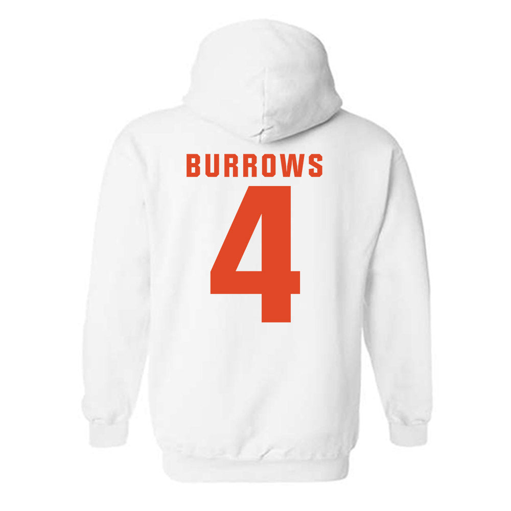 Syracuse - NCAA Women's Basketball : Sophie Burrows - Classic Shersey Hooded Sweatshirt-1