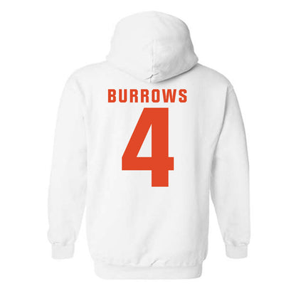 Syracuse - NCAA Women's Basketball : Sophie Burrows - Classic Shersey Hooded Sweatshirt-1