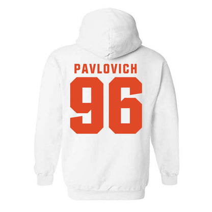 Syracuse - NCAA Football : Mateja Pavlovich - Classic Shersey Hooded Sweatshirt-1