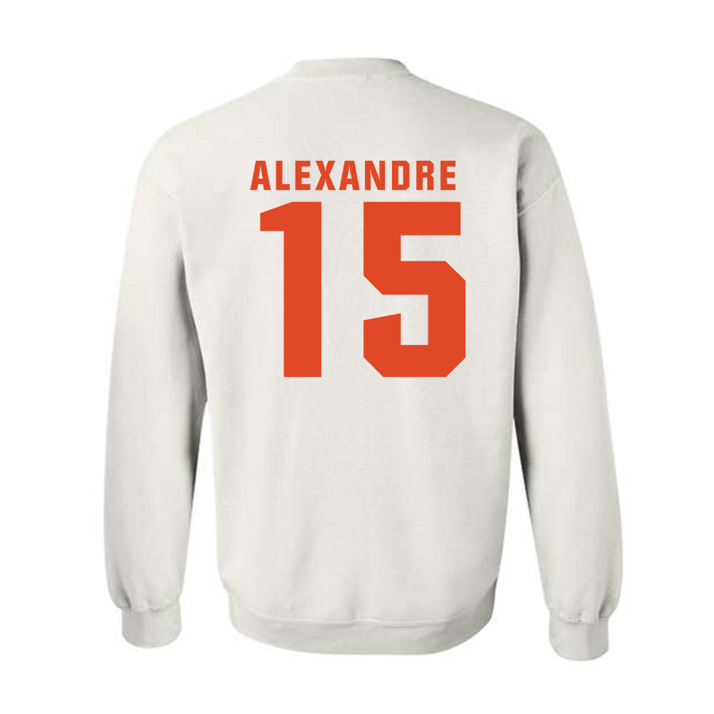 Syracuse - NCAA Men's Soccer : Guesly Alexandre - Classic Shersey Crewneck Sweatshirt-1