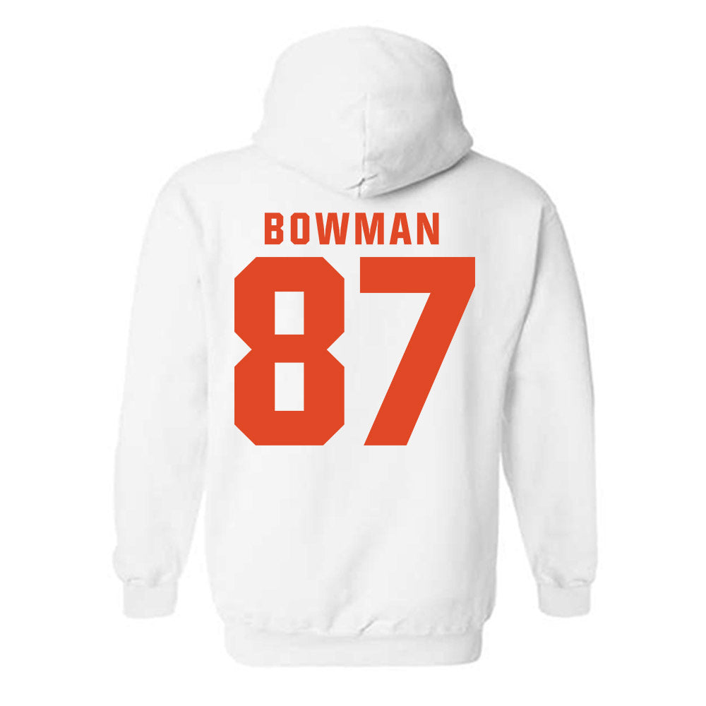 Syracuse - NCAA Football : Wyatt Bowman - Classic Shersey Hooded Sweatshirt-1