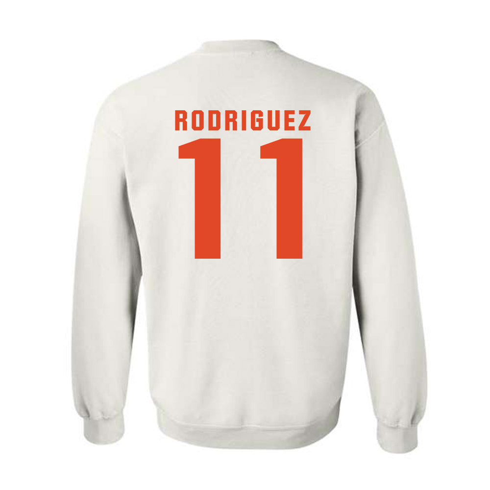 Syracuse - NCAA Men's Soccer : Bryson Rodriguez - Classic Shersey Crewneck Sweatshirt-1