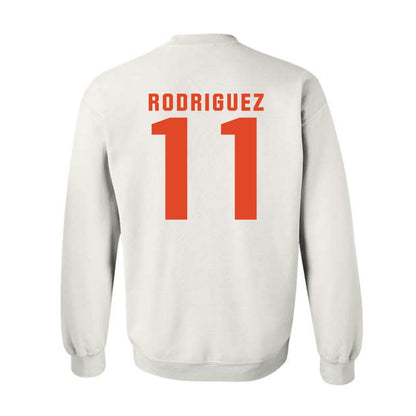 Syracuse - NCAA Men's Soccer : Bryson Rodriguez - Classic Shersey Crewneck Sweatshirt-1