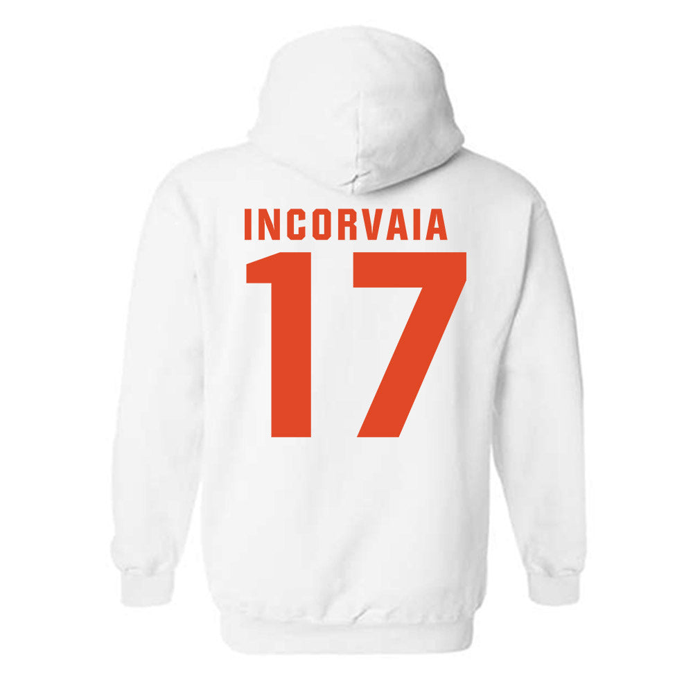 Syracuse - NCAA Women's Soccer : Abby Incorvaia - Classic Shersey Hooded Sweatshirt-1