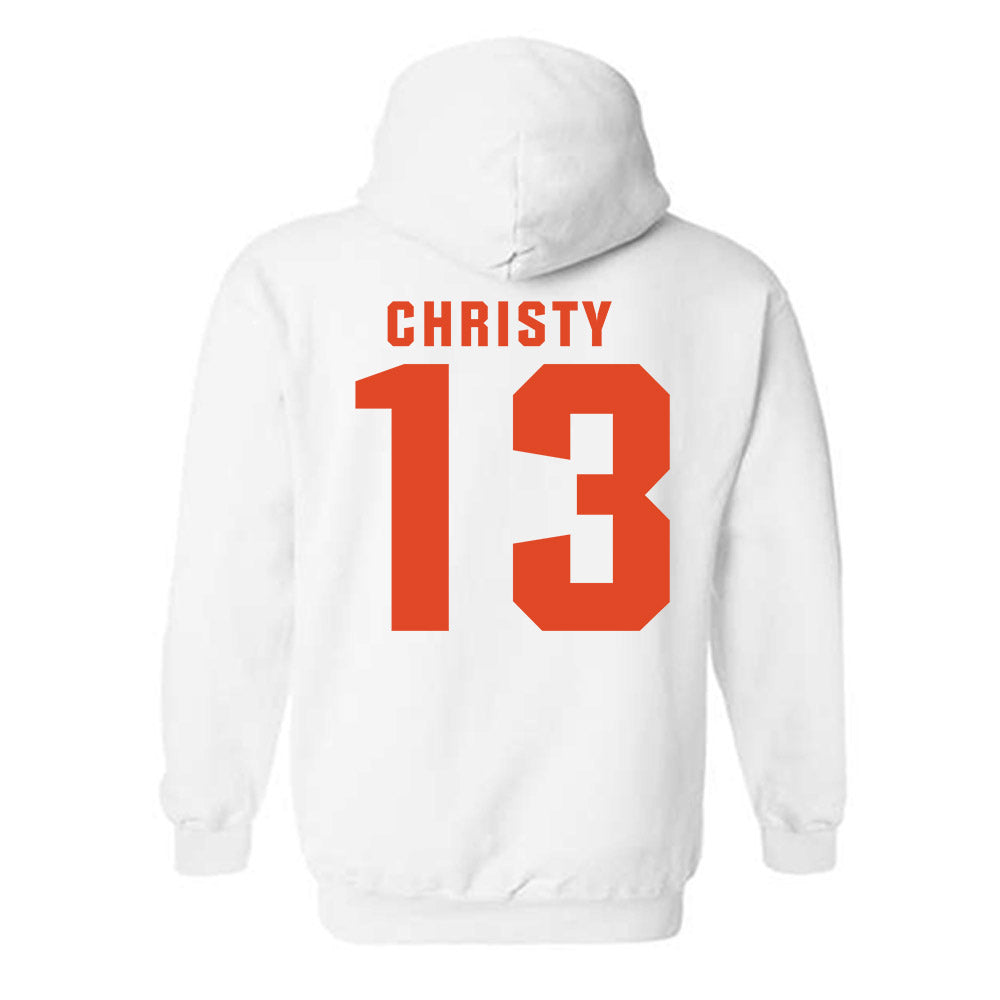 Syracuse - NCAA Women's Soccer : Lauren Christy - Classic Shersey Hooded Sweatshirt-1