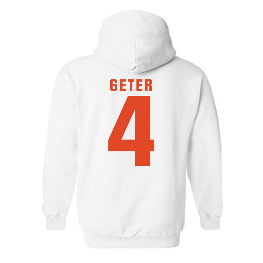 Syracuse - NCAA Football : Chase Geter - Classic Shersey Hooded Sweatshirt-1