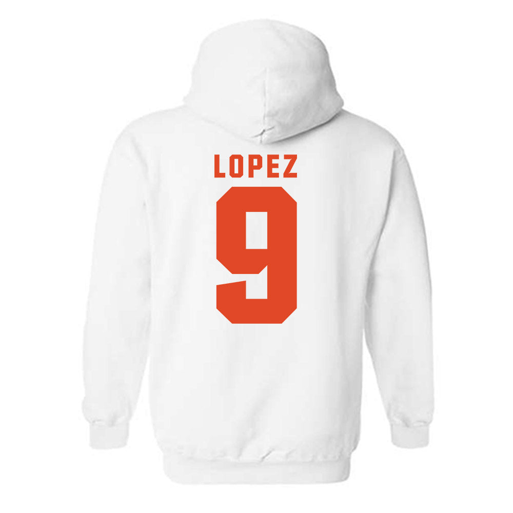 Syracuse - NCAA Softball : Madelyn Lopez - Classic Shersey Hooded Sweatshirt-1