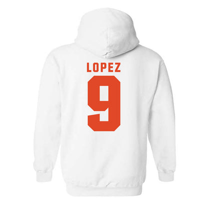 Syracuse - NCAA Softball : Madelyn Lopez - Classic Shersey Hooded Sweatshirt-1