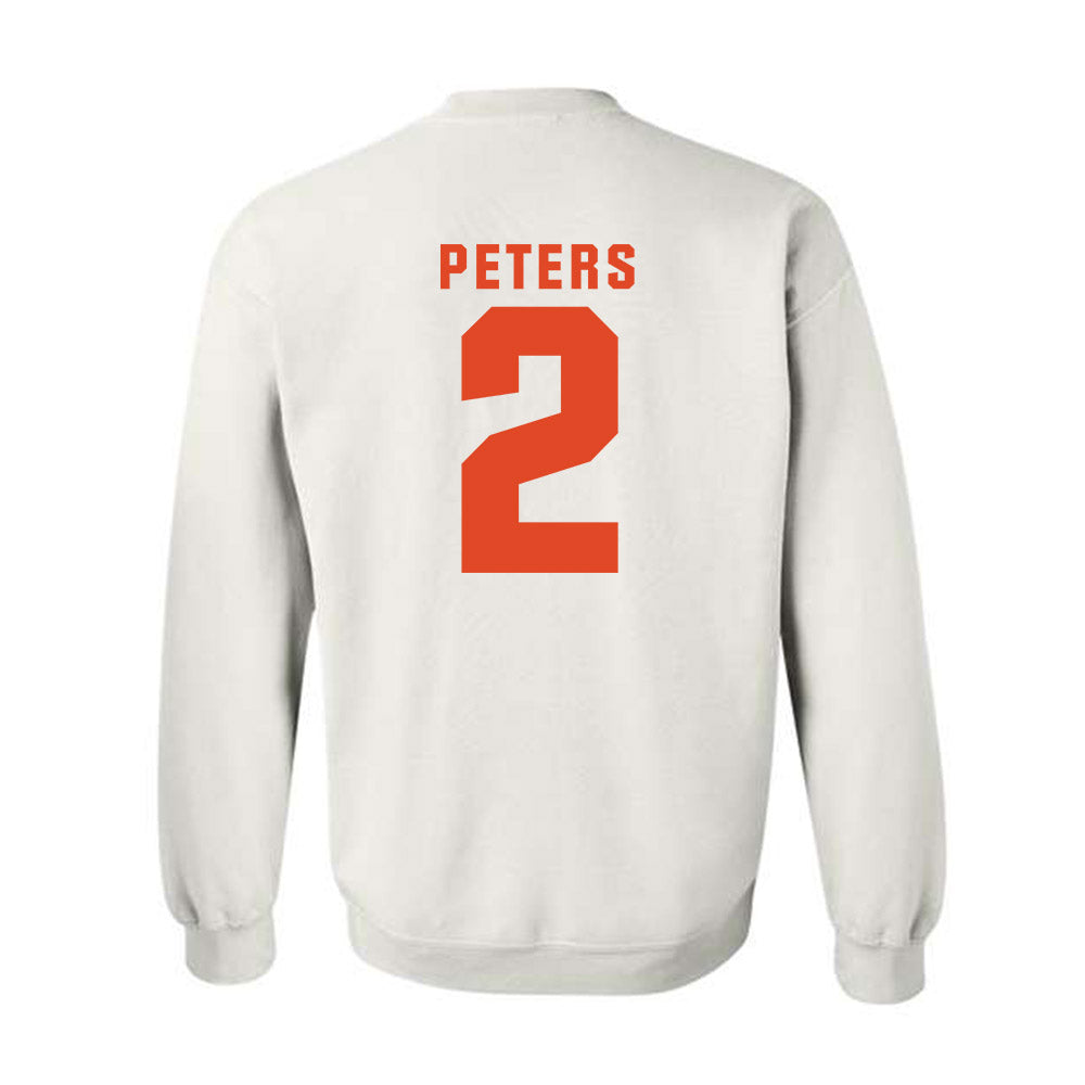 Syracuse - NCAA Women's Lacrosse : Bri Peters - Classic Shersey Crewneck Sweatshirt-1