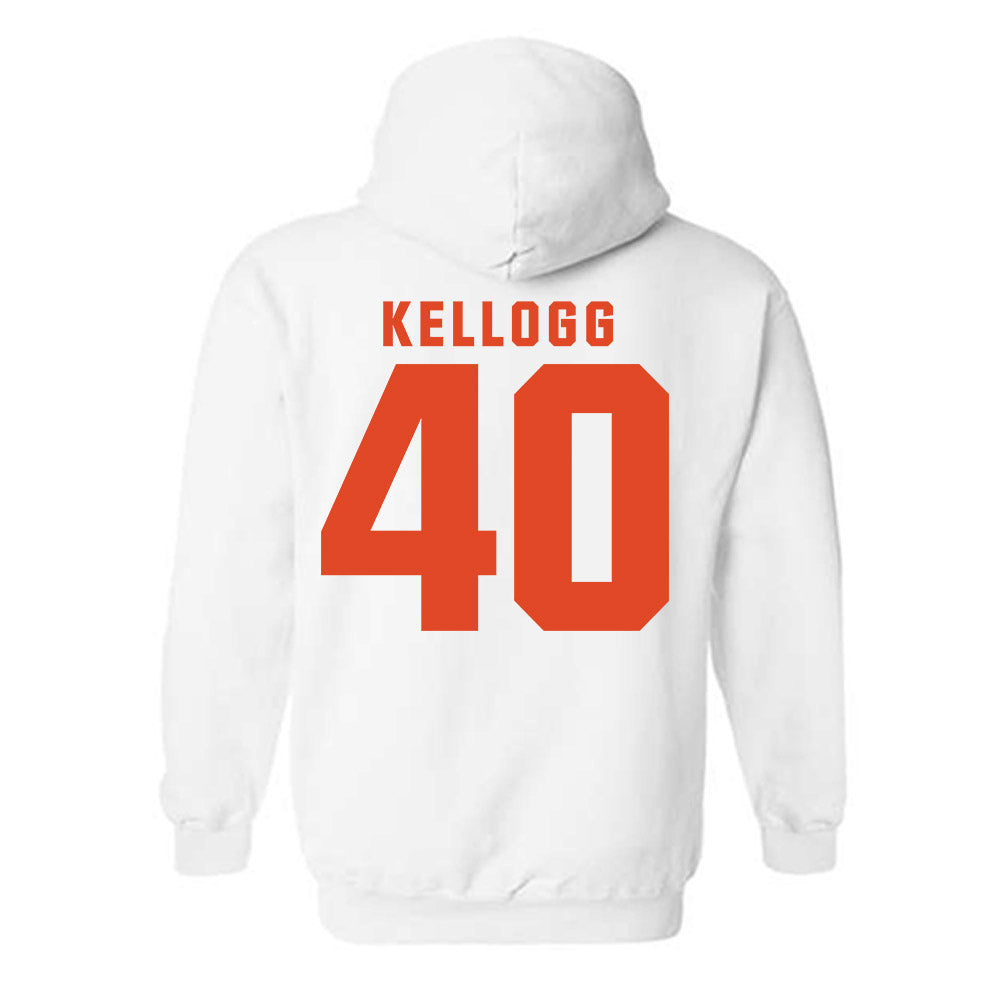 Syracuse - NCAA Men's Lacrosse : Tucker Kellogg - Classic Shersey Hooded Sweatshirt-1