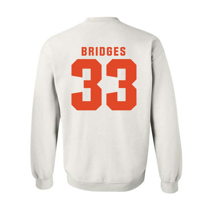 Syracuse - NCAA Women's Soccer : Bree Bridges - Classic Shersey Crewneck Sweatshirt-1