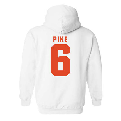 Syracuse - NCAA Men's Lacrosse : Braydon Pike - Classic Shersey Hooded Sweatshirt-1