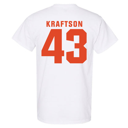 Syracuse - NCAA Men's Lacrosse : Charlie Kraftson - Classic Shersey T-Shirt-1