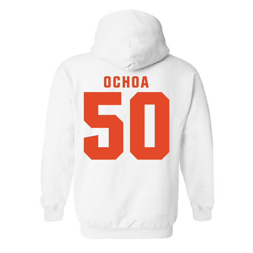 Syracuse - NCAA Men's Lacrosse : Ryder Ochoa - Classic Shersey Hooded Sweatshirt-1