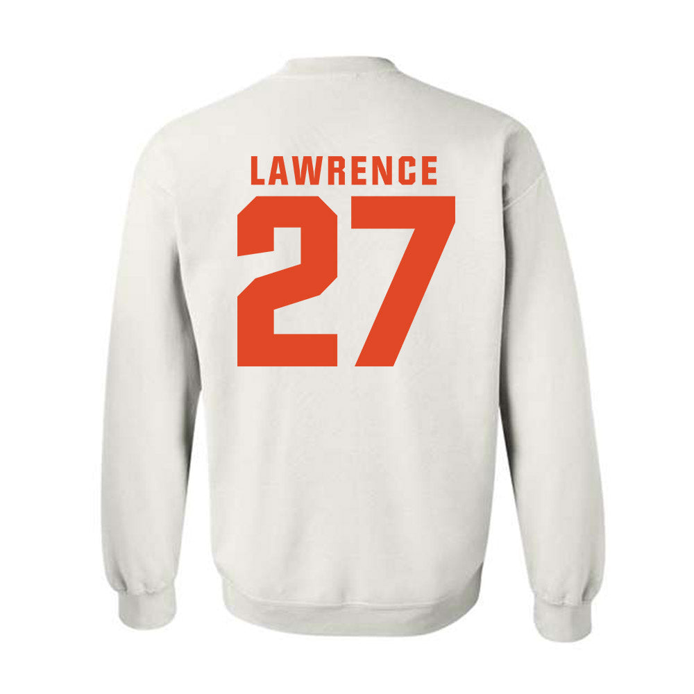 Syracuse - NCAA Football : Javon Lawrence - Classic Shersey Crewneck Sweatshirt-1
