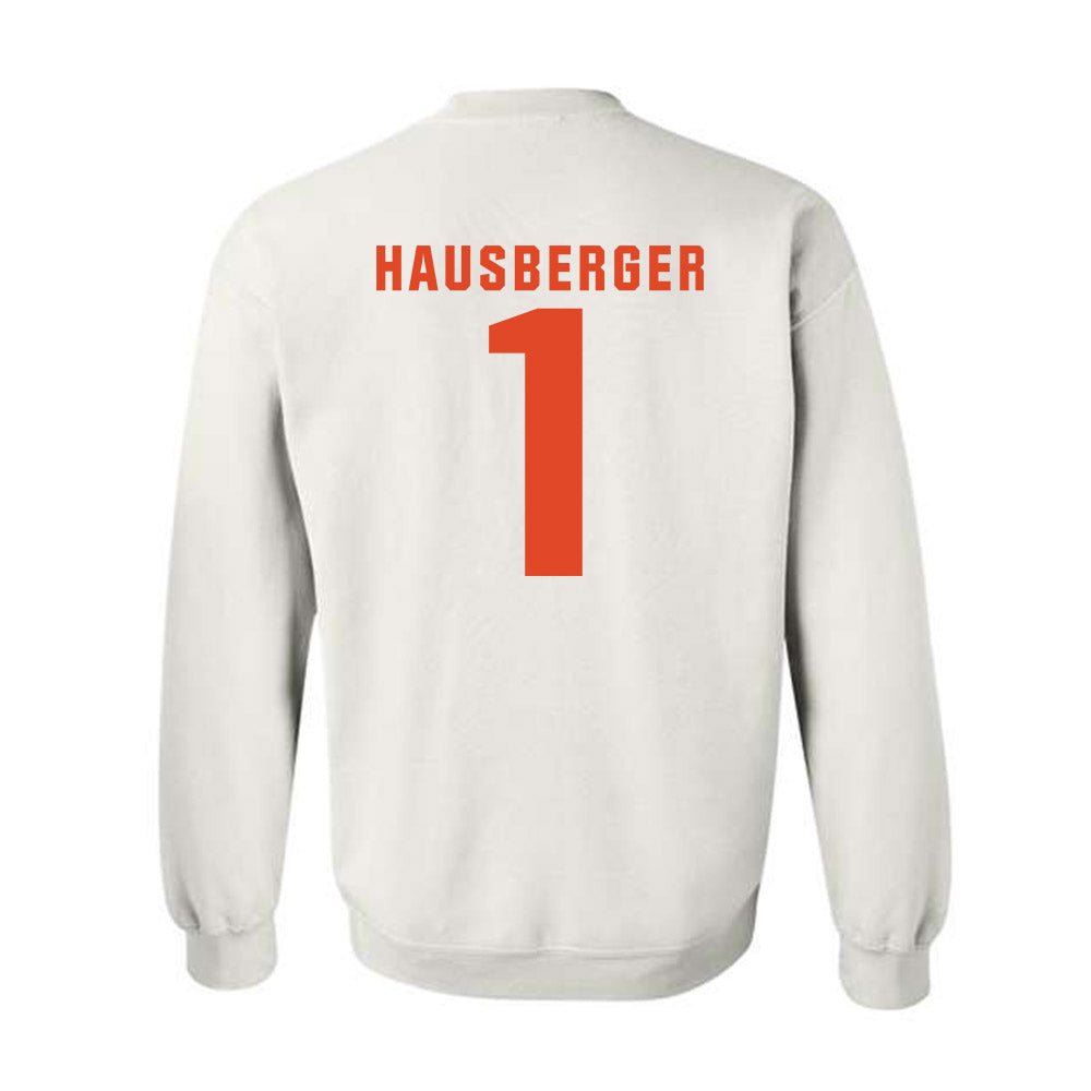 Syracuse - NCAA Women's Ice Hockey : Sophia Hausberger - Classic Shersey Crewneck Sweatshirt-1
