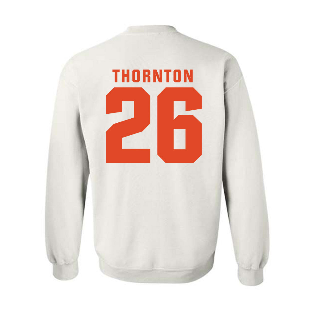 Syracuse - NCAA Women's Lacrosse : Courtney Thornton - Classic Shersey Crewneck Sweatshirt-1