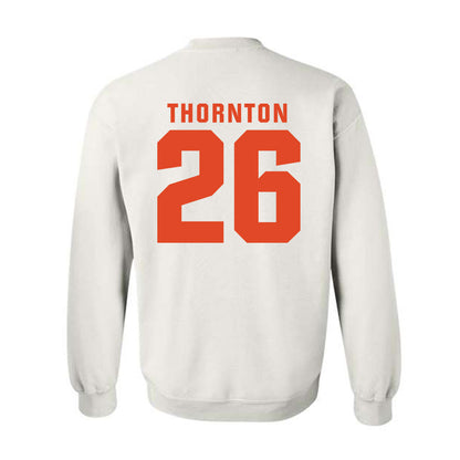 Syracuse - NCAA Women's Lacrosse : Courtney Thornton - Classic Shersey Crewneck Sweatshirt-1