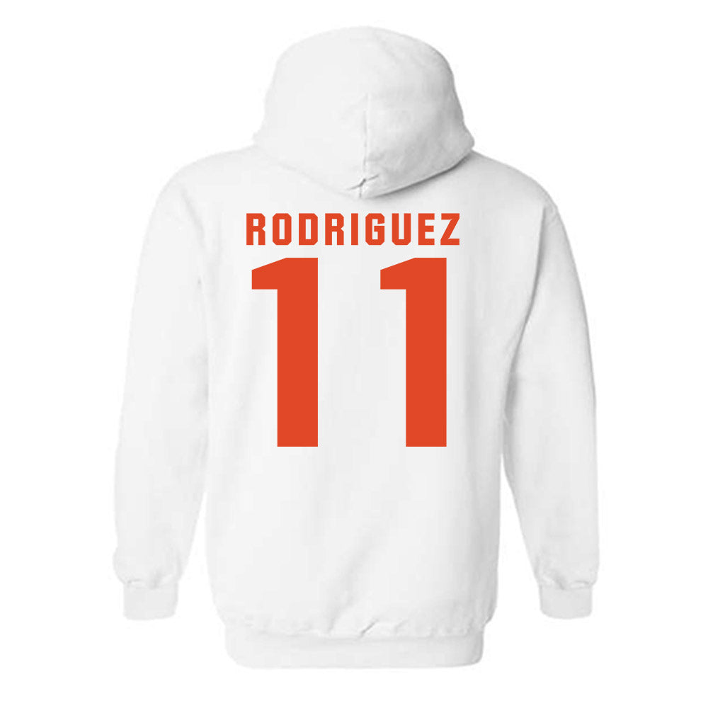 Syracuse - NCAA Men's Soccer : Bryson Rodriguez - Classic Shersey Hooded Sweatshirt-1
